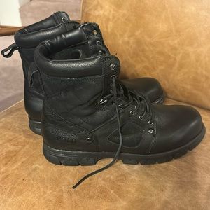Men’s size 13 combat boots Polo Ralph Lauren black